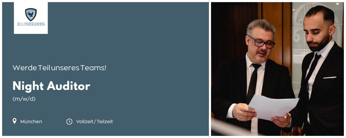 Night Auditor in München (m/w/d), 1. Bild